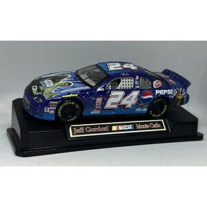 1999 Jeff Gordon NASCAR Monte Carlo Star Wars Episode 1 Hasbro Car & Stand C37